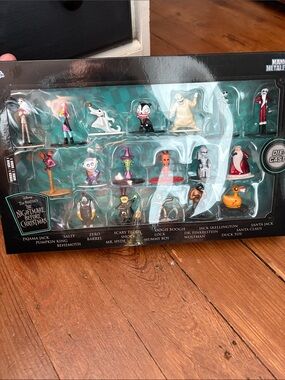 Disney, The Nightmare Before Christmas, Nano Metalfigs, Die-Cast Figures, NIB